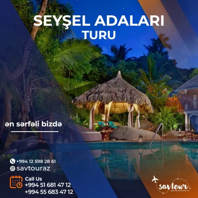 Seyşel Adalarına Səyahət!