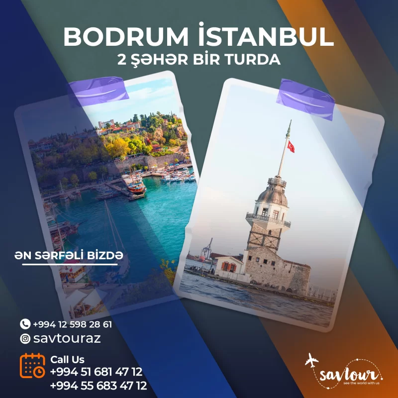 BODRUM + İSTANBUL TURU 2024